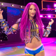 Sasha Banks, seen here not having it.